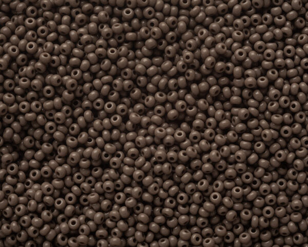 Miçanga Cinza Fosco ( cor 43020 ) 9/0 ( 2,6mm )