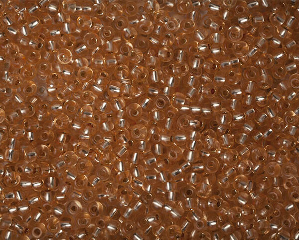 Miçanga Salmão Transparente ( cor 08288 ) 5/0 ( 4,6mm )