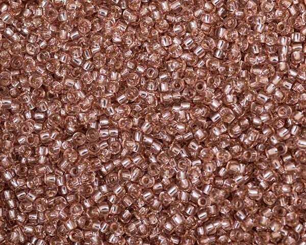Miçanga Rosé Vintage Lined ( cor 78212 ) 9/0 ( 2,6mm )