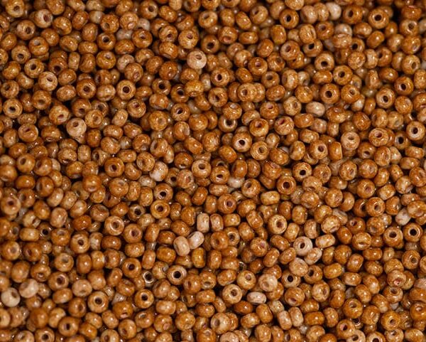 Miçanga Bege Mesclado ( cor 66209 ) 10/0 ( 2,3mm )