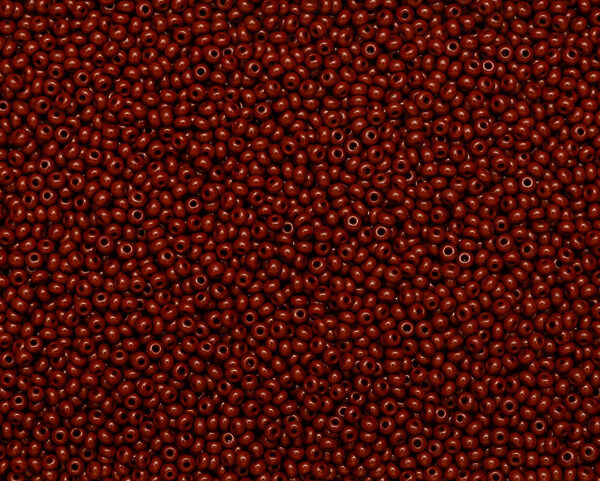 Miçanga Marrom Fosco ( cor 13600 ) 9/0 ( 2,6mm )