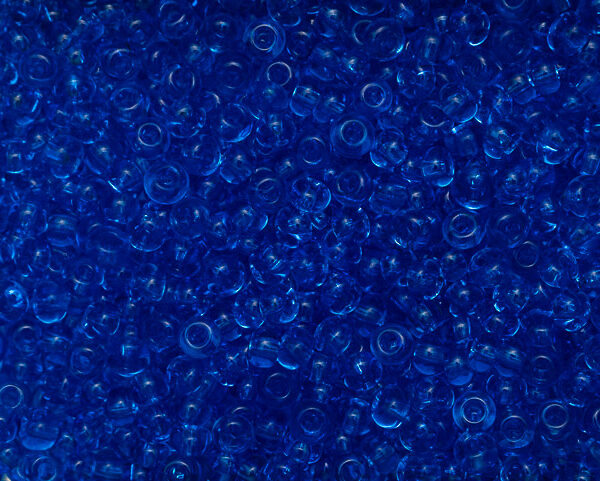 Miçanga Azul Claro Transparente Natural ( cor 60150 ) 9/0 ( 2,6mm )