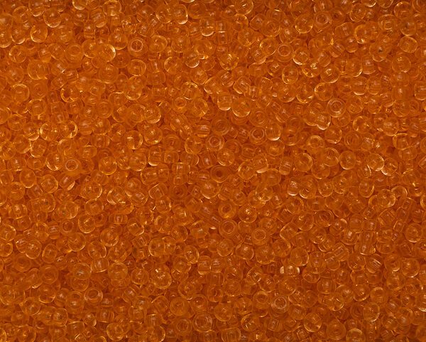 Miçanga Laranja Transparente Claro ( cor 01683 ) 9/0 ( 2,6mm )