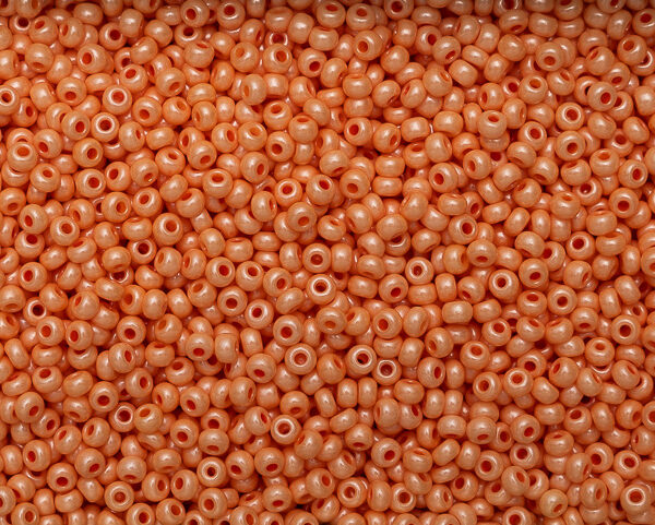Miçanga Pêssego ( cor 46389 ) 8/0 ( aprox. 2,9mm )