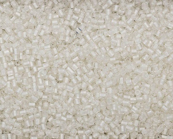 Vidrilho Branco Transparente ( cor 38602 ) 2x9/0 ( 2,6mm )