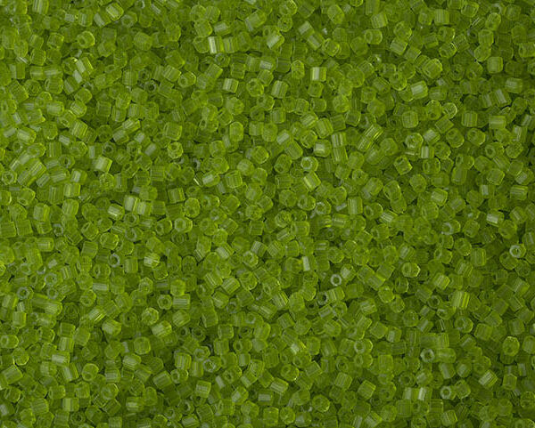 Vidrilho Verde Natural Transparente ( cor 50220 ) 2x9/0 ( 2,6mm )