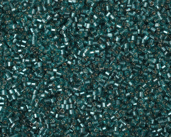 Vidrilho Blue Zircon Transparente ( cor 67210 ) 2x9/0 ( 2,6mm )