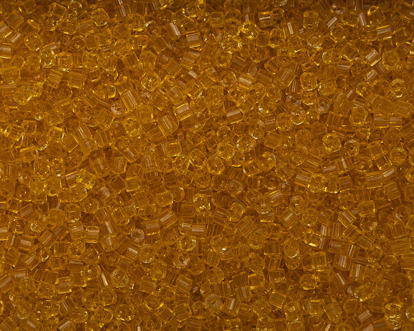 Vidrilho Topaz Transparente Lustroso ( cor 10020 ) 2x9/0 ( 2,6mm )