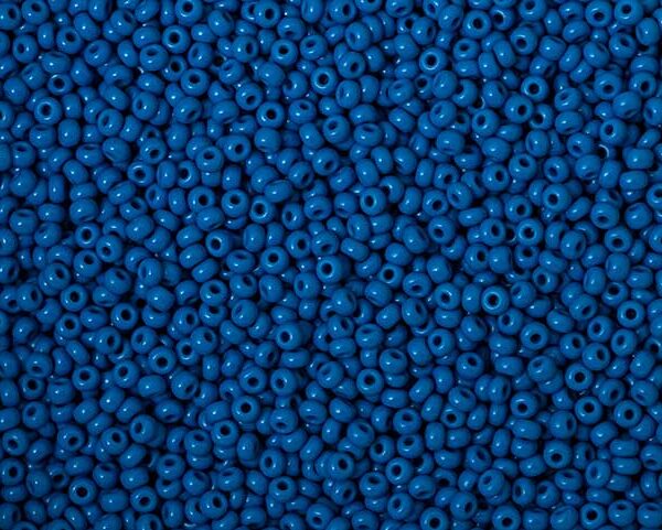 Miçanga Azul Fosco ( cor 33220 ) 10/0 ( 2,3mm )