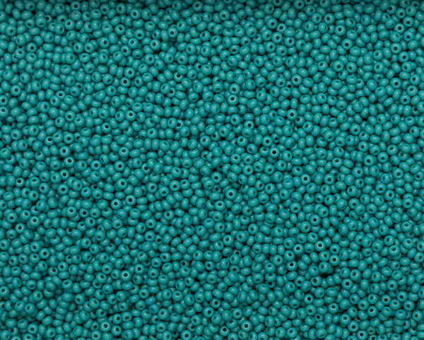 Miçanga Turquesa Fosco ( cor 63130 ) 12/0 ( 1,7 mm )