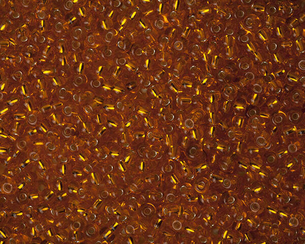 Miçanga Laranja Transparente ( cor 09700 ) 9/0 ( 2,6mm )