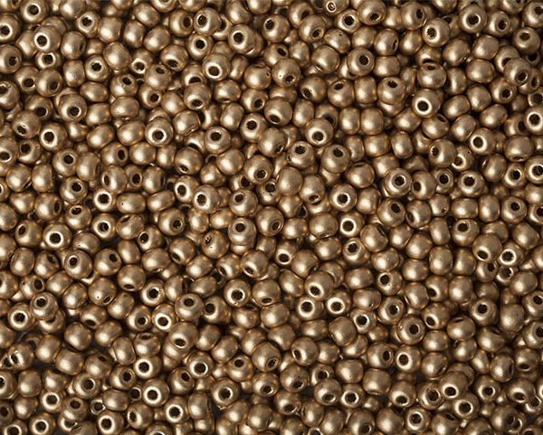 Miçanga Dourada Fosca ( cor 01710 ) 5/0 ( 4,6mm )
