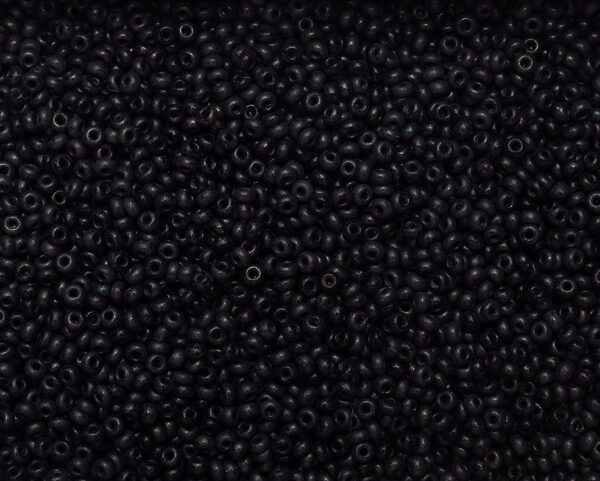Miçanga Grafite Opaca ( cor 28998 ) 9/0 ( 2,6mm )