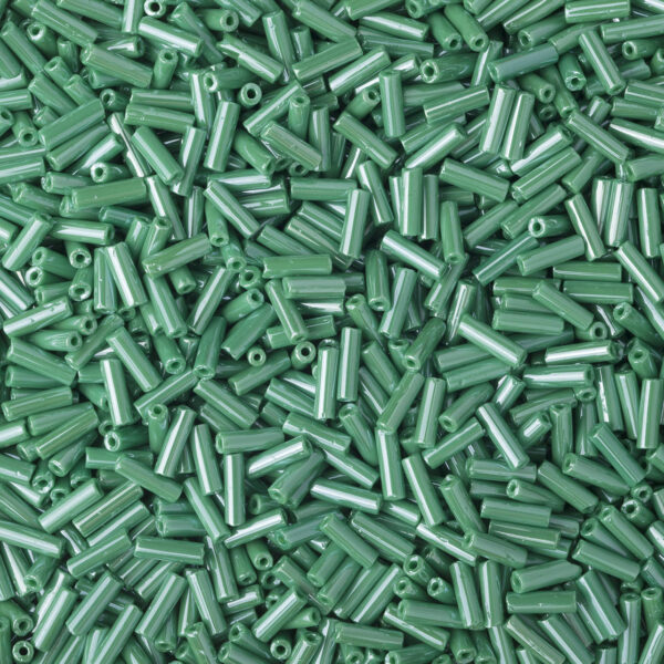 Canutilho Verde Perolado ( cor 58250 ) 3" ( 7 mm )