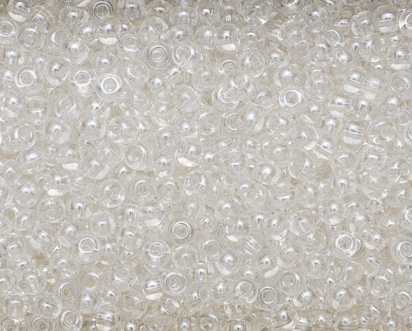 Miçanga Cristal Transparente Lustroso ( cor 48102 ) 5/0 ( 4,6mm )