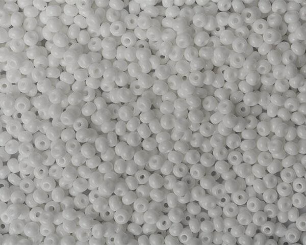 Miçanga Branca ( cor 03050 ) 5/0 ( 4,6mm )