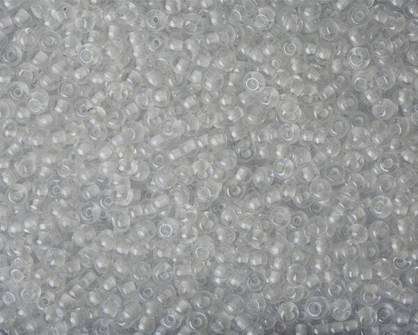 Miçanga Branca Transparente ( cor 38602 ) 9/0 ( 2,6mm )