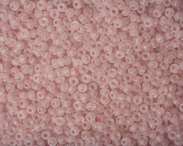 Miçanga Rosa Bolha de Sabão ( cor 07112 ) 5/0 ( 4,6mm )