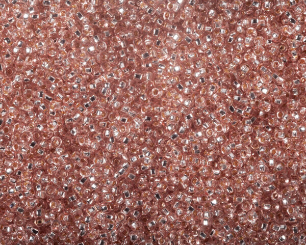 Miçanga Rosa Vintage Cristal ( cor 07712 ) 9/0 ( 2,6mm )