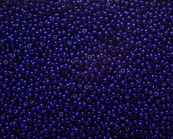 Miçanga Azul Marinho Fosco ( cor 33070 ) 9/0 ( 2,6mm )
