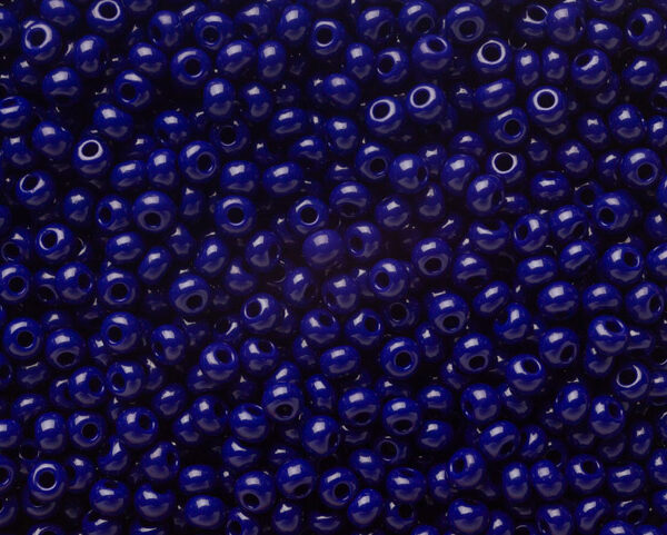 Miçanga Azul Marinho Fosco ( cor 33070 ) 5/0 ( 4,6mm )