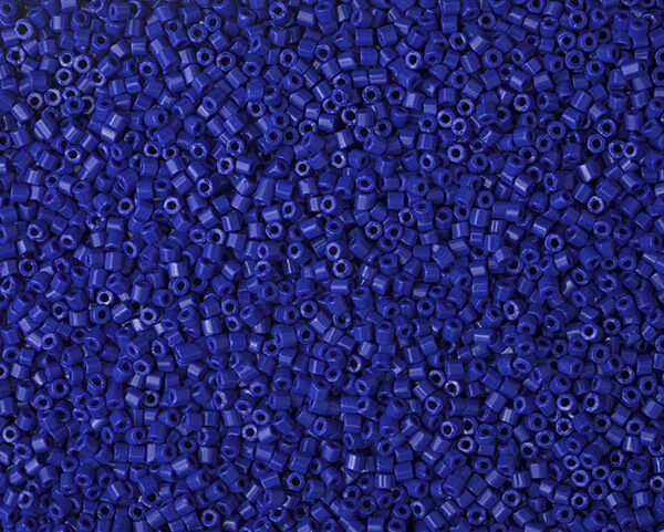 Vidrilho Azul Fosco ( cor 33060 ) 2x9/0 ( 2,6mm )