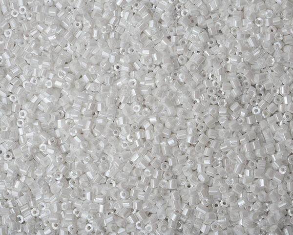 Vidrilho Branco Perolado ( cor 46102 ) 2x9/0 ( 2,6mm )