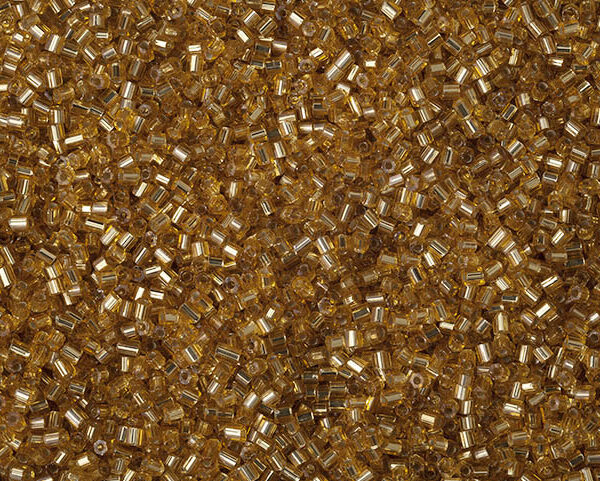 Vidrilho Ouro Novo Transparente ( cor 17020 ) 2x9/0 ( 2,6mm )