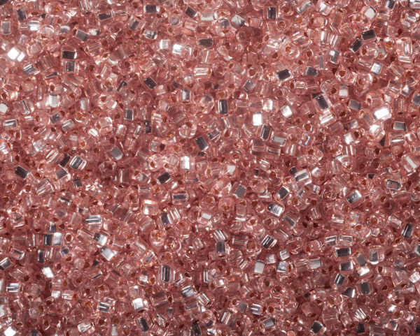 Vidrilho Rosa Vintage Cristal ( cor 07712 ) 2.5x2.5 ( 3,5 mm )