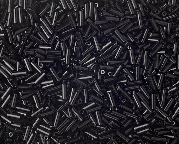 Canutilho Preto ( cor 23980 ) 3 ( 7 mm )