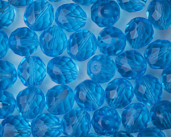 Cristal Azul Claro Transparente ( cor 60010 ) 12 mm