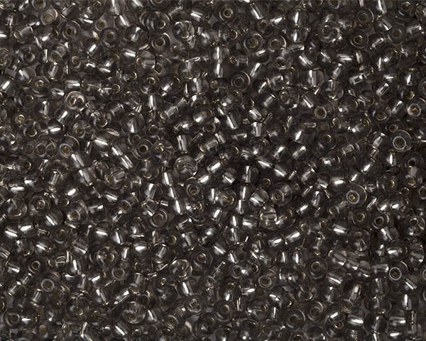 Miçanga Grafite Transparente ( cor 78141 ) 9/0 ( 2,6mm )