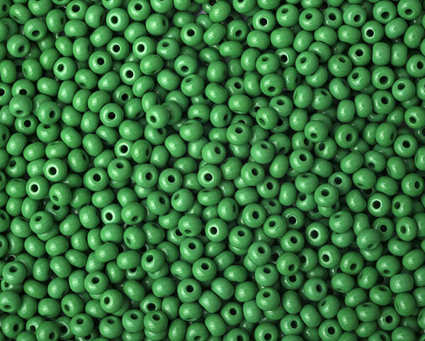 Miçanga Verde Fosco (cor 53250 ) 9/0 ( 2,6mm )