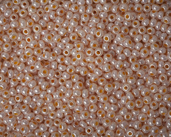 Miçanga Salmão Perolado ( cor 37383 )  5/0 ( 4,6mm )