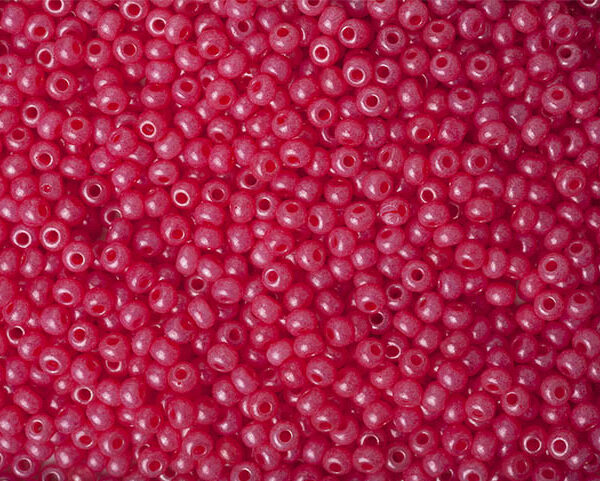 Miçanga Pink Fosco Perolado ( cor 17398 ) 5/0 ( 4,6mm )