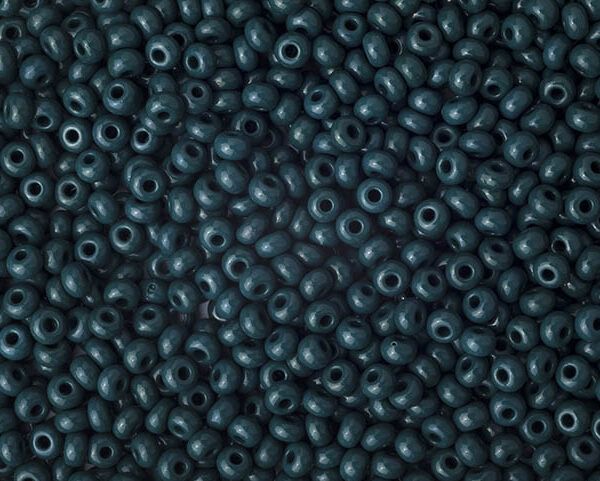 Miçanga Verde Musgo Fosco ( cor 53270 ) 9/0 ( 2,6mm )