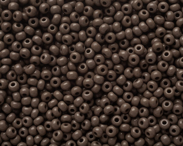 Miçanga Cinza Fosco ( cor 43020 ) 5/0 ( 4,6mm )