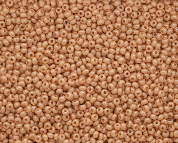 Miçanga Creme Pérolada escura ( cor 46085 ) 9/0 ( 2,6mm )