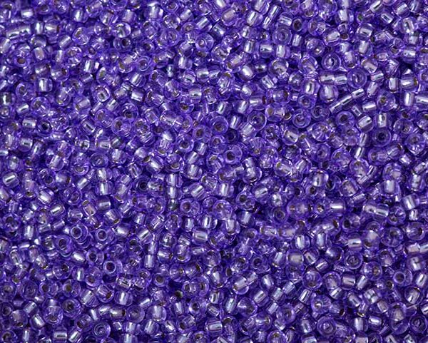 Miçanga Roxo Transparente ( cor 08228 ) 9/0 ( 2,6mm )