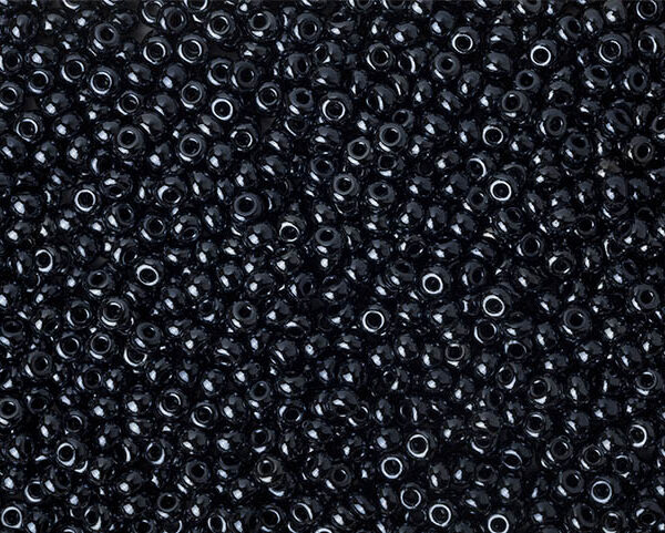 Miçanga Grafite Perolado  ( cor 49102 ) 5/0 ( 4,6mm )