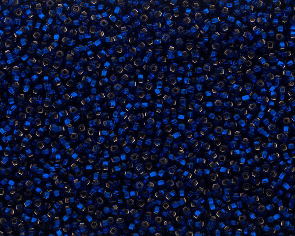 Miçanga Azul Royal Transparente ( cor 67300 ) 9/0 ( 2,6mm )