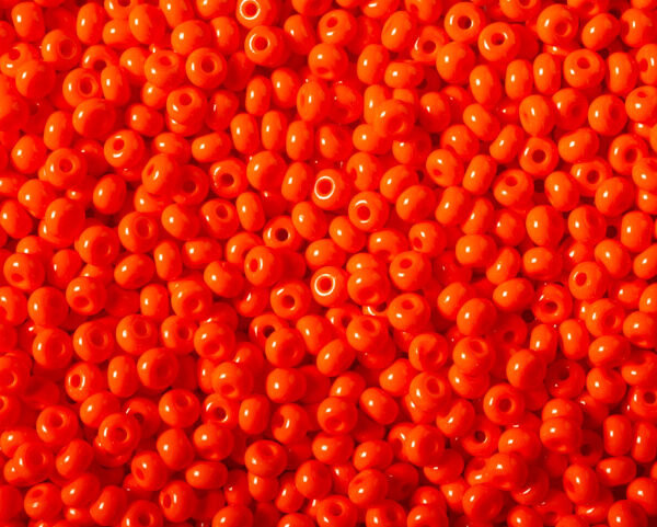 Miçanga Laranja Fosco ( cor 93140 ) 5/0 ( 4,6mm )