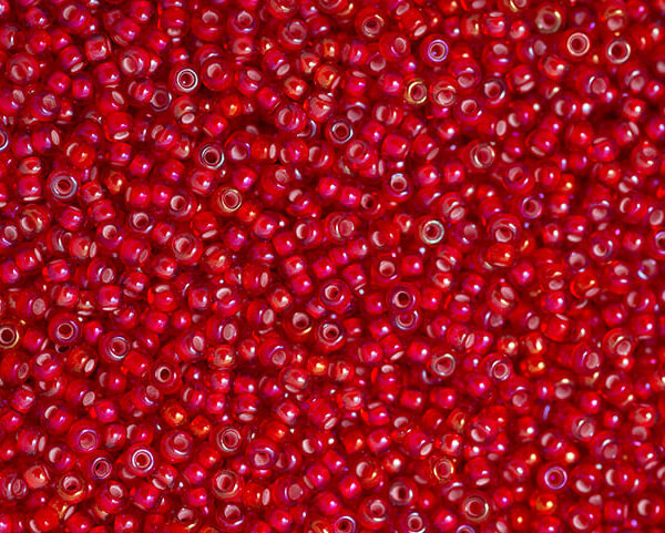 Miçanga Vermelha Furta cor ( cor 95078 ) 5/0 ( 4,6mm )