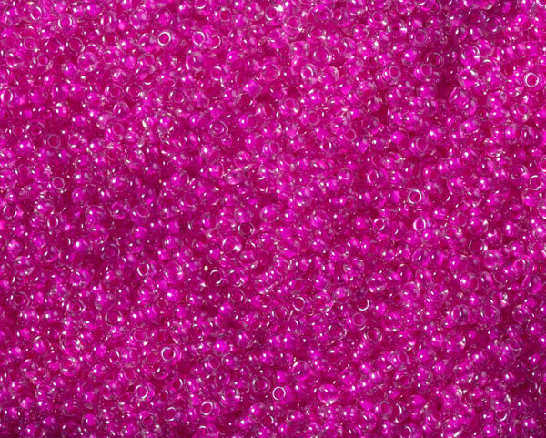 Miçanga Rosa Transparente Lined ( cor 38877 )  9/0 ( 2,6mm )