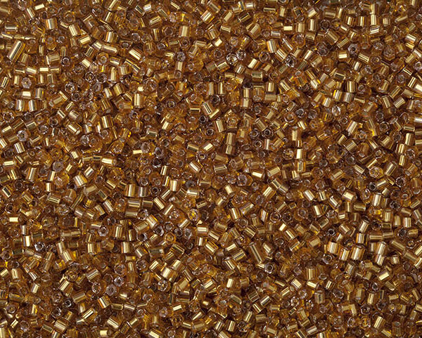 Vidrilho Ouro Médio Transparente ( cor 17050 ) 2x9/0 ( 2,6mm )