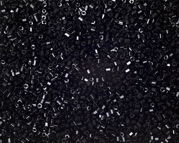 Vidrilho Preto  ( cor 23980 ) 2x9/0 ( 2,6mm )