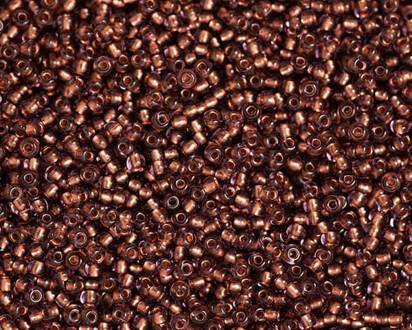 Miçanga Cobre Transparente ( cor 29010 ) 9/0 ( 2,6mm )