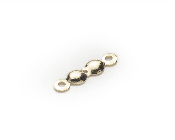 Terminal Tips Dourado 4 mm